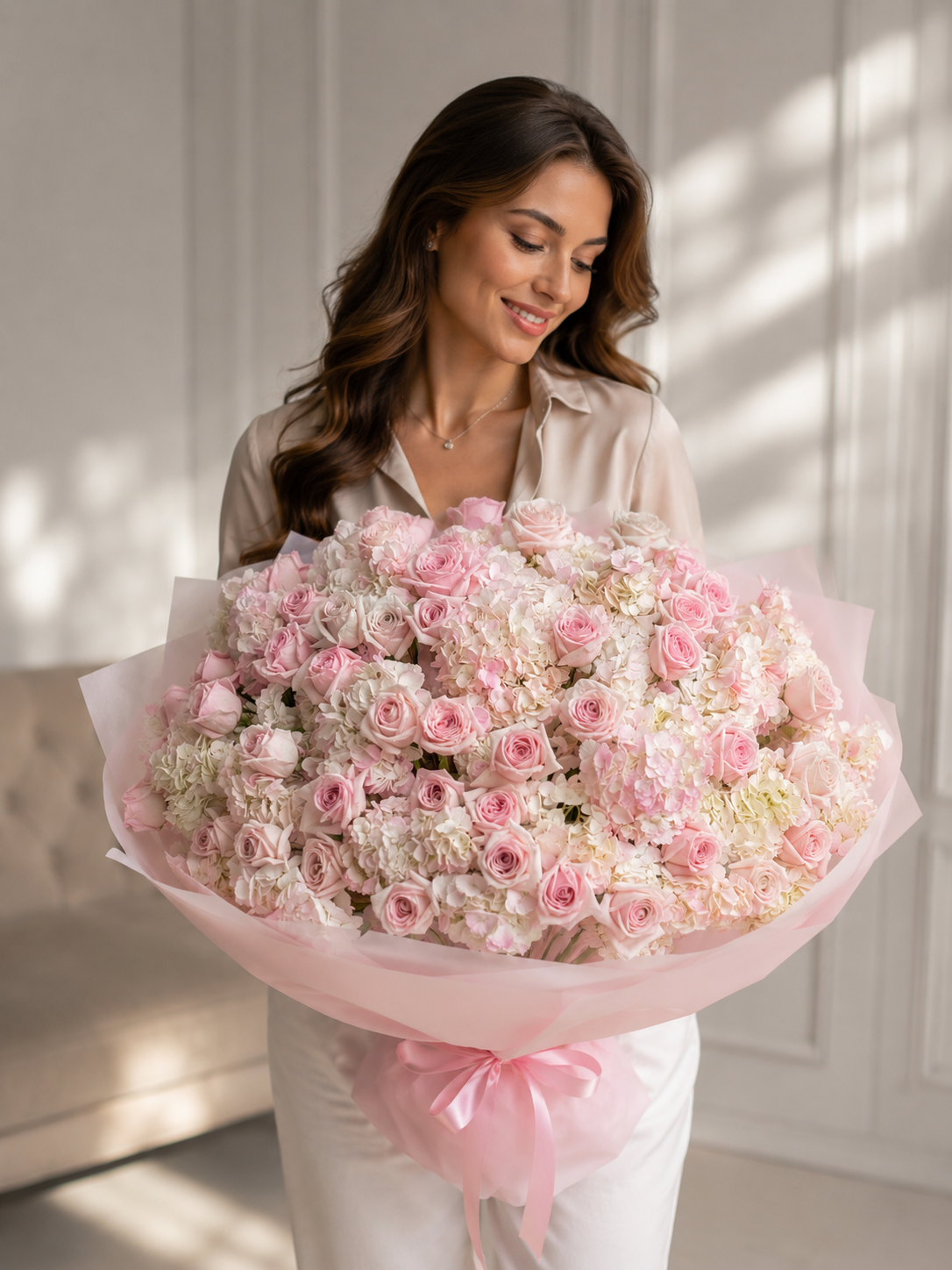 Pink Ivory Garden