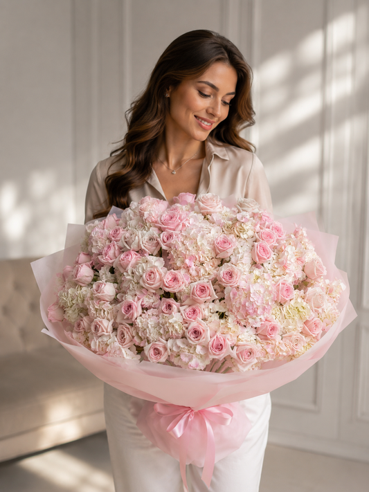 Pink Ivory Garden